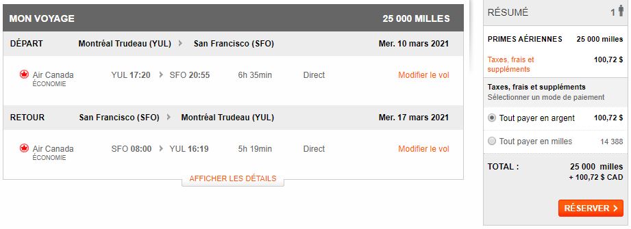 Altitude K Yul Sfo Fr