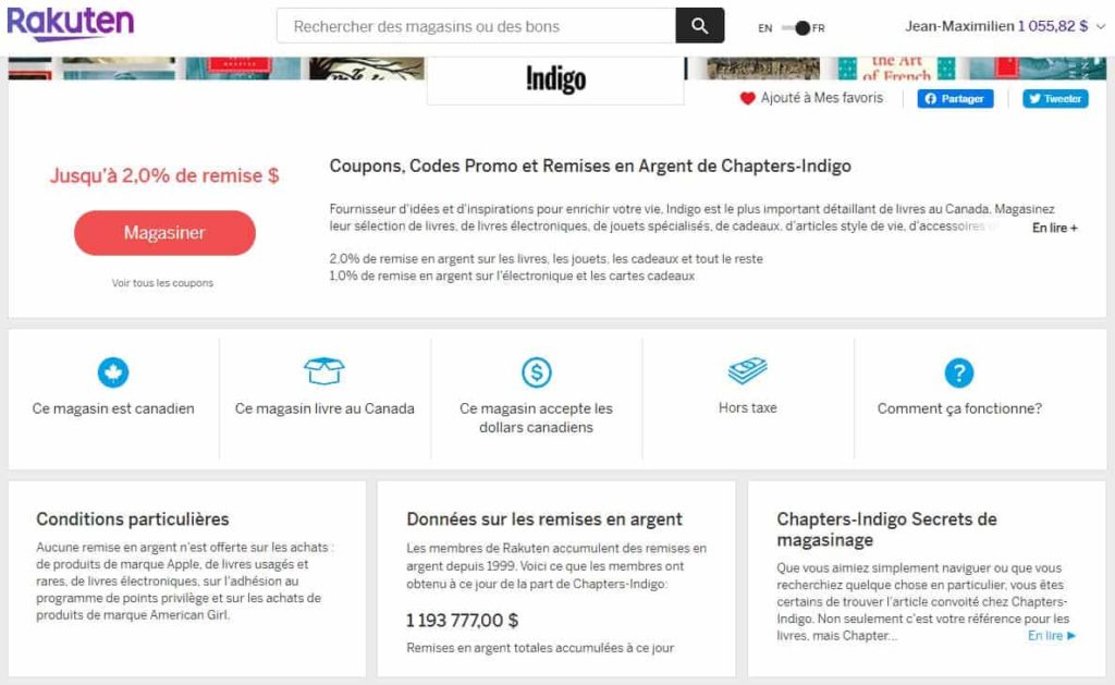 Conditions Particulieres Rakuten