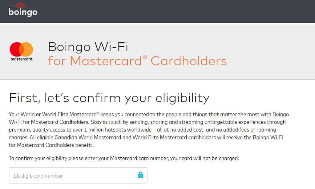 Wifi Boingo Registration