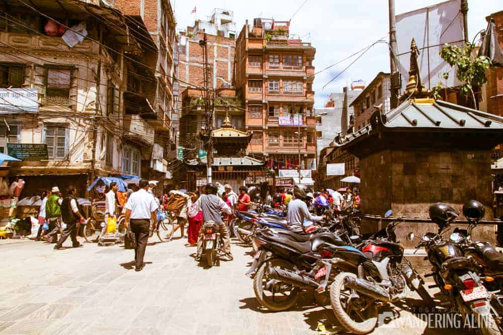 Tibet - Rue De Katmandou