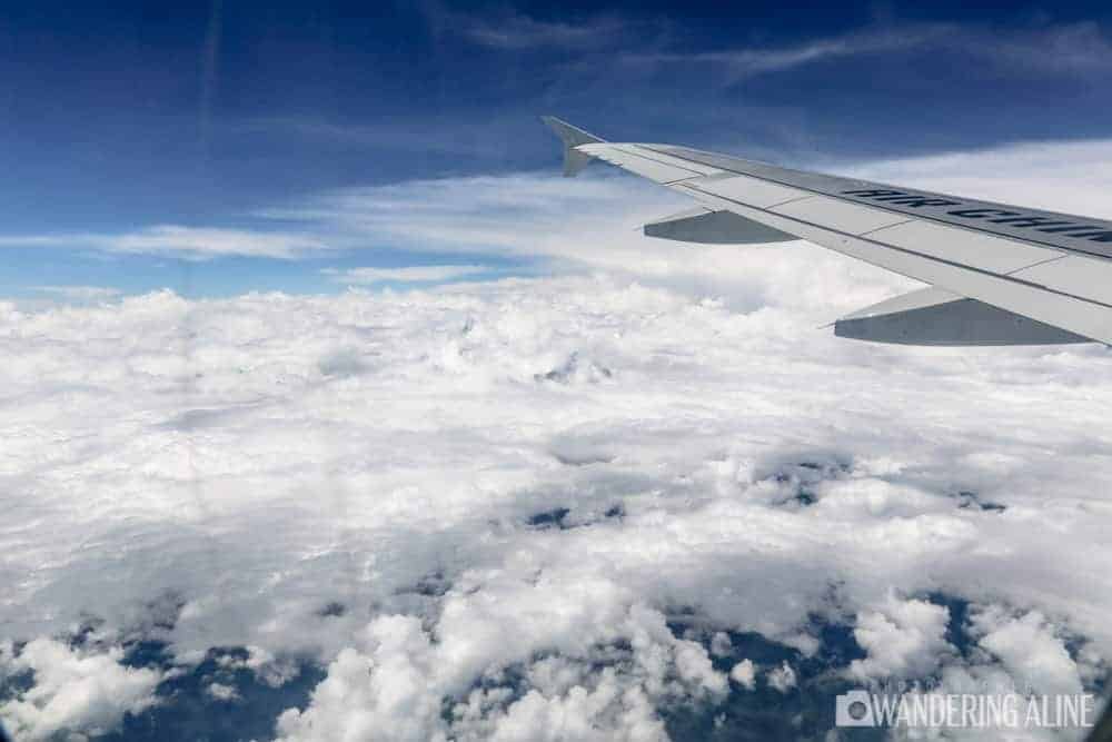 Tibet - Vue du Hublot