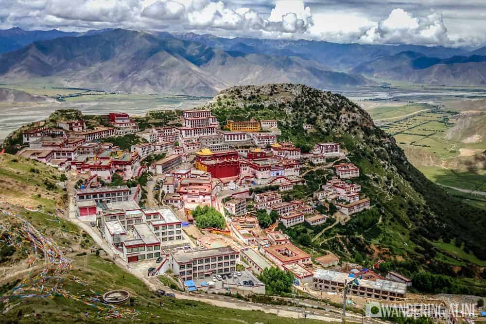 Tibet - Vue De Ganden