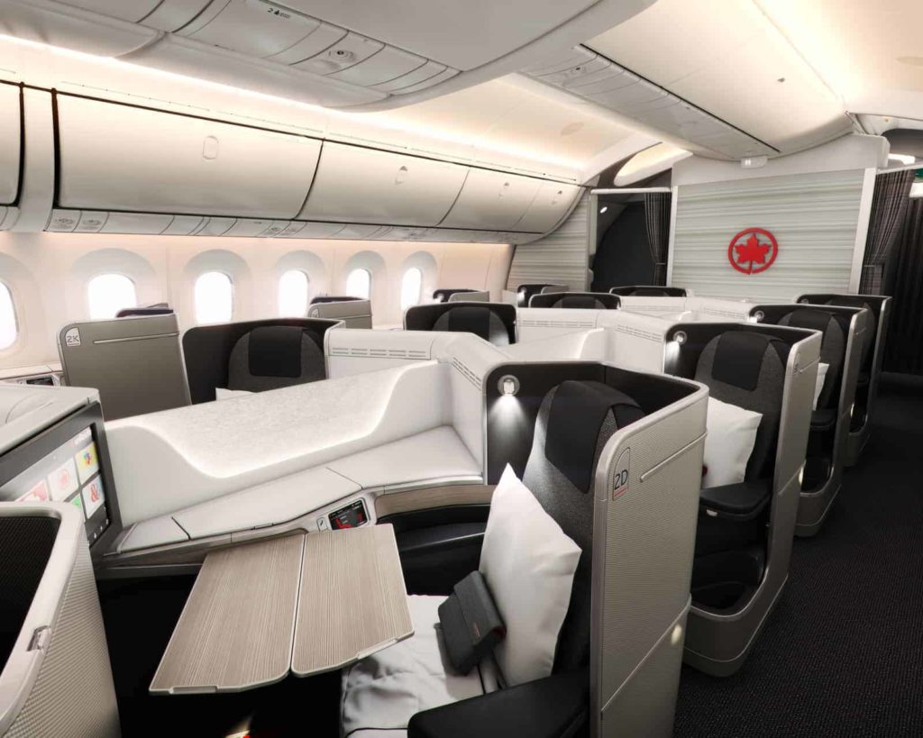 Air Canada 787 Signature Feuille DÉrable