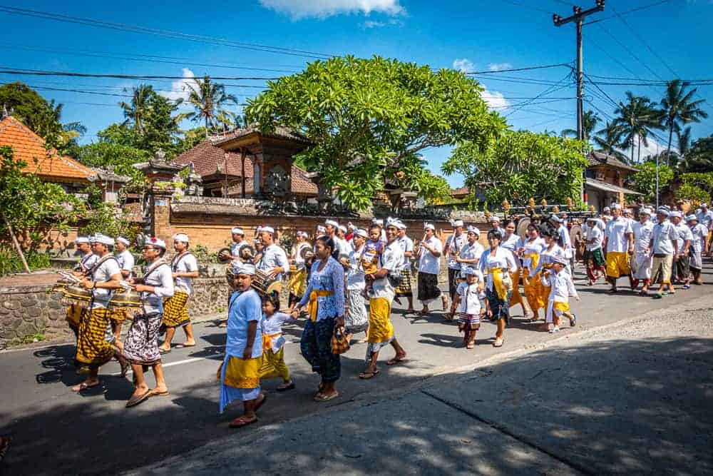 Ceremonie Ubud