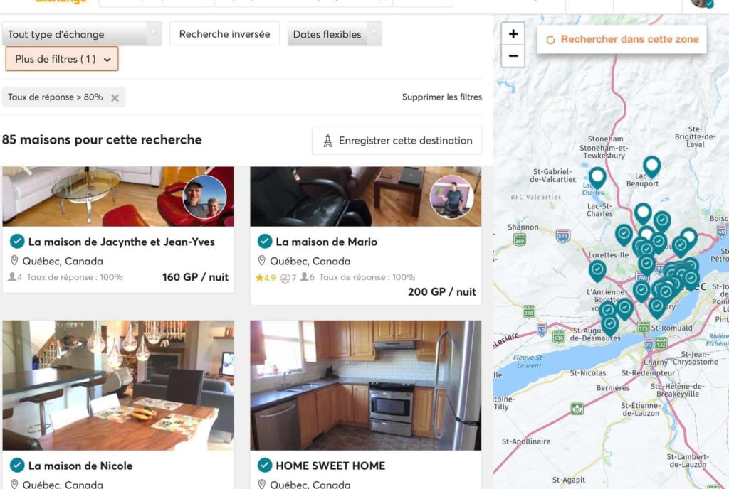 Home Exchange Québec