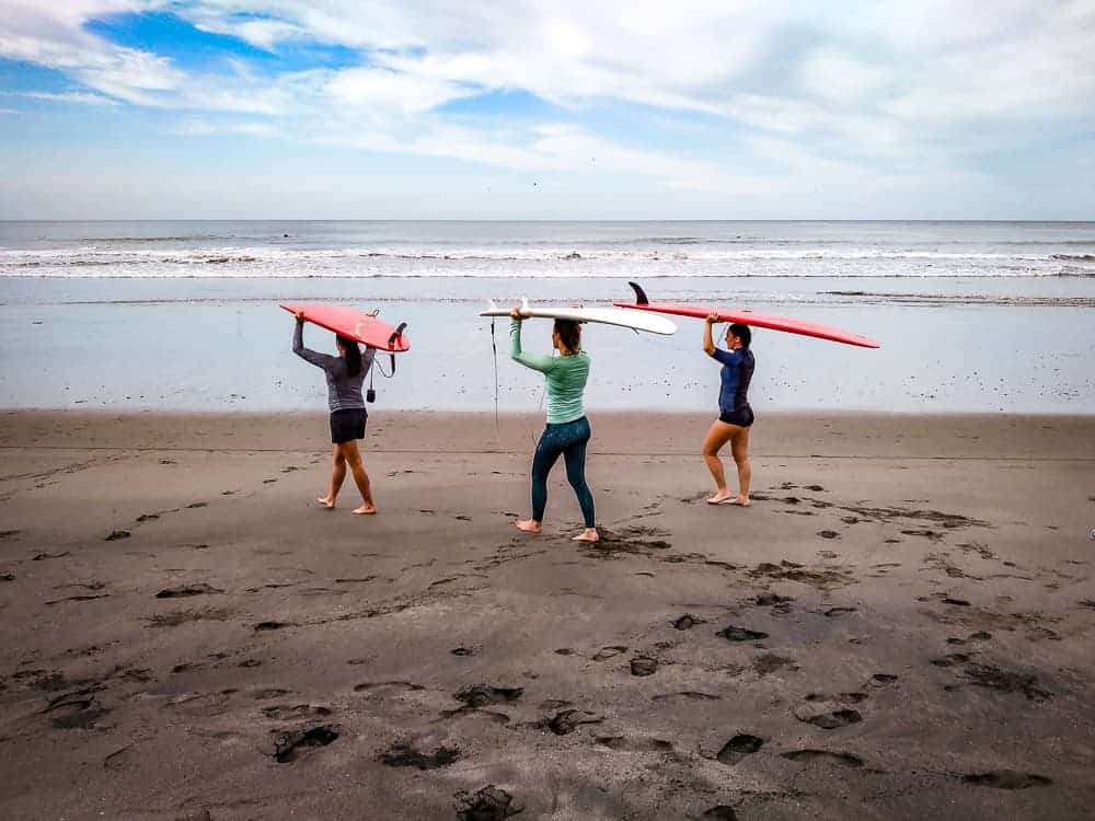Nicaragua - Camp de surf