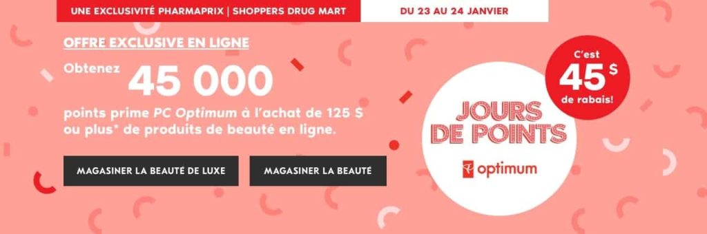 Pc Optimum Accumulation points Pharmaprix Fr