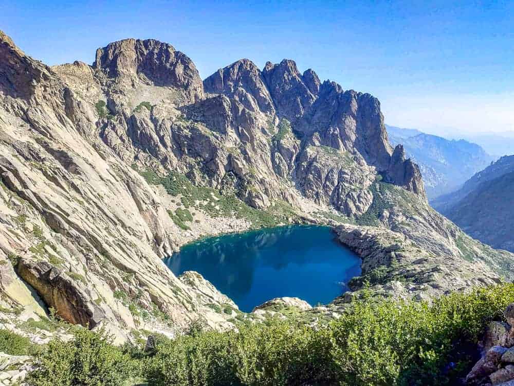 Emmanuelle, une voyageuse milesopedia fait la grande randonnée GR20