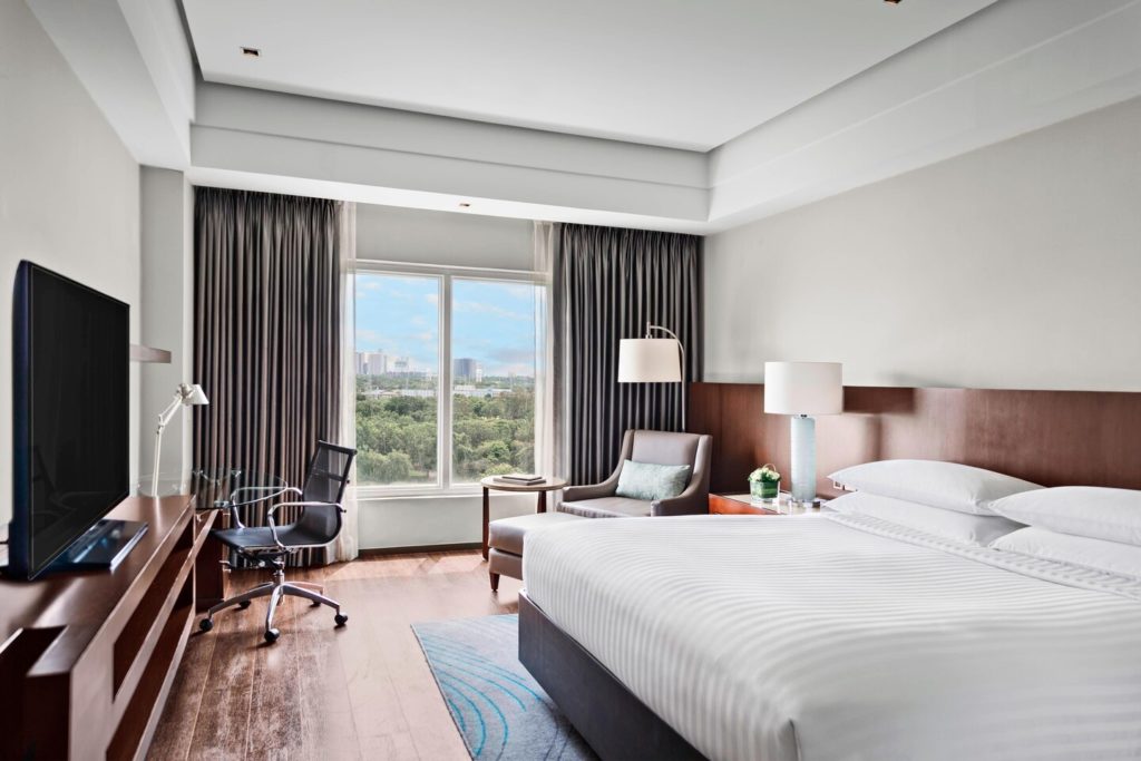 Chambre Deluxe Lit King Manila Marriott Hotel Credit Marriott