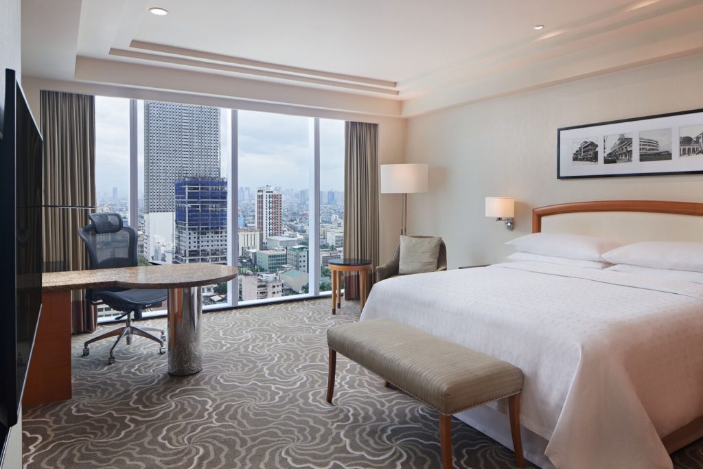 Chambre Executive Lit King Sheraton Manila Bay Credit Marriott
