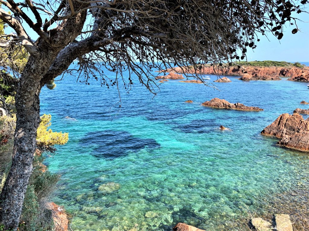 Crique Dans Le Massif De L Esterel. Credit Le Pelley S