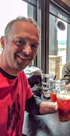 réconfort d'une bière après un road trip