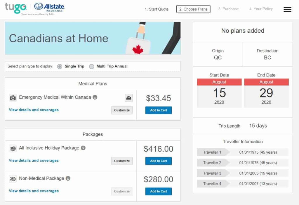 tugo travel insurance