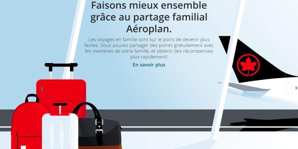Aeroplan En Bref Famille