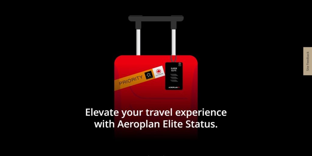 aeroplan – statut elite