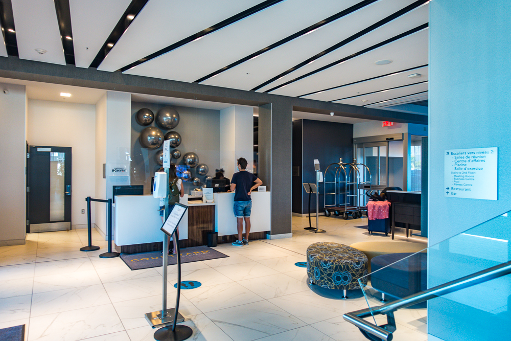 Courtyard Quebec Accueil