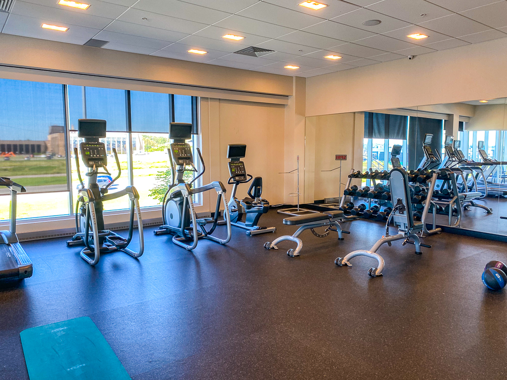 Courtyard Quebec Salle de sport