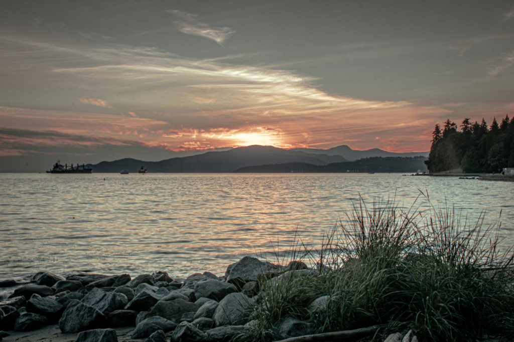 English Bay Et Stanley Park