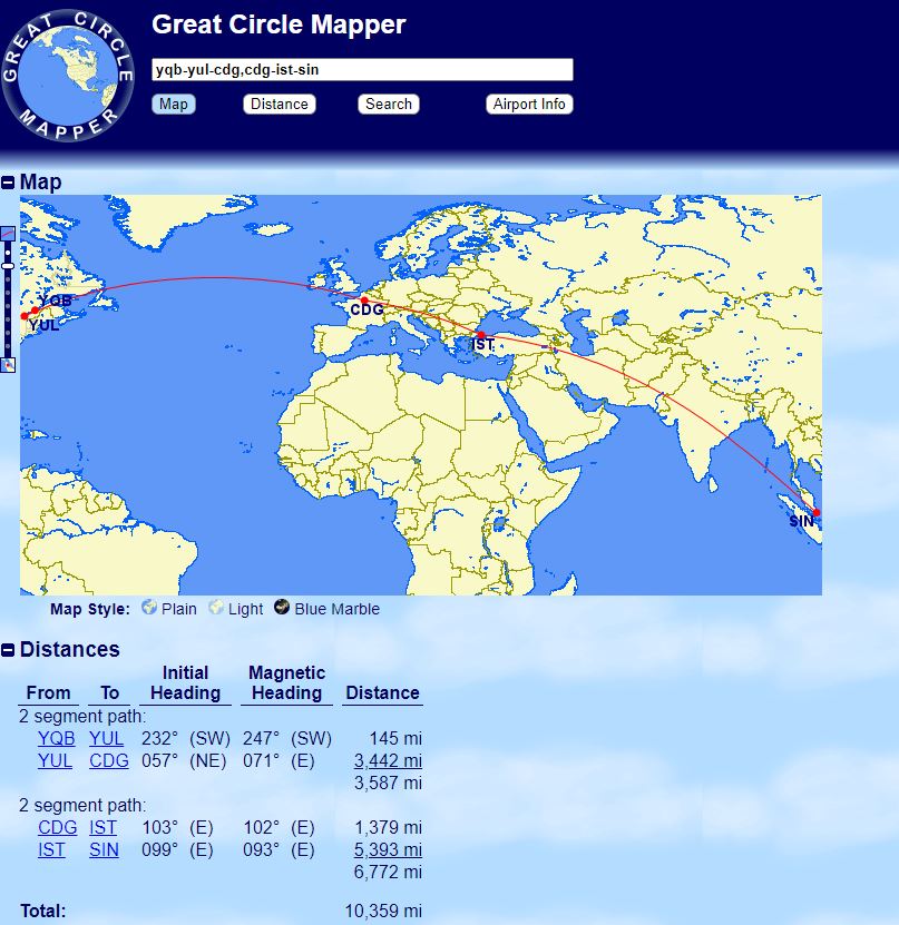 Gcm Distance Avec Arret