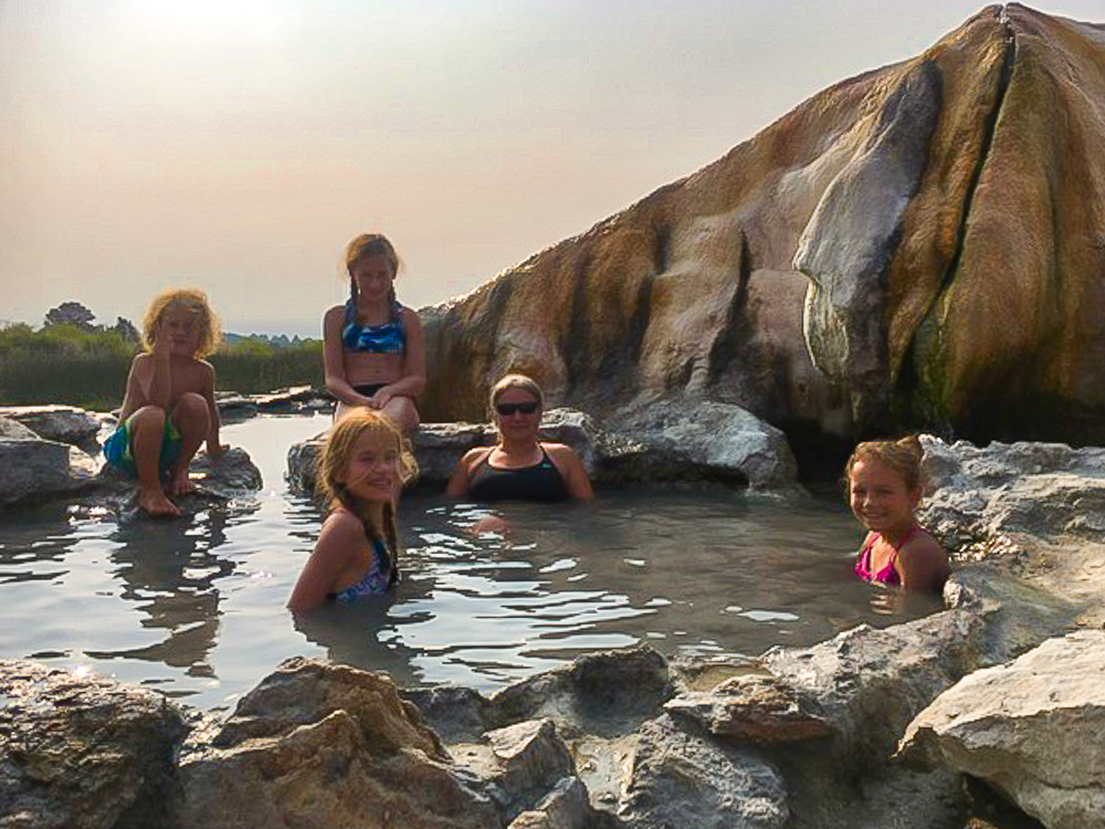 Hot Spring Maude activité en famille