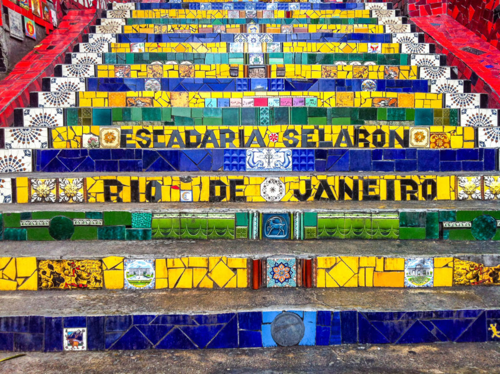 Rio de Janeiro escalier