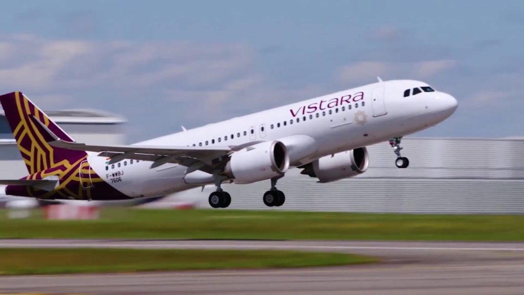 Vistara Decolle