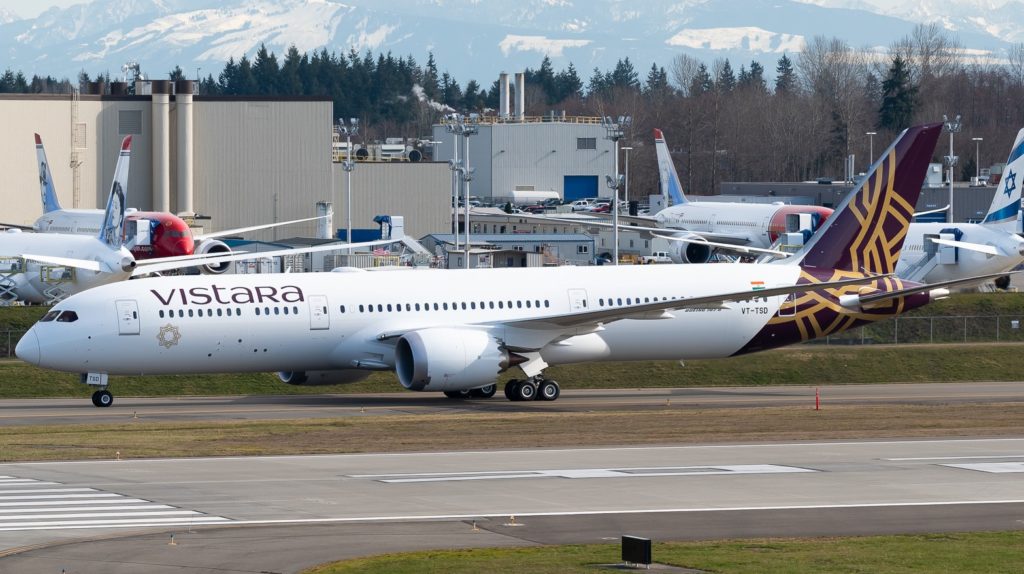 Vistara Vt Tsd Dreamliner