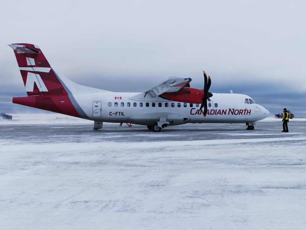 C Ftil Canadian North First Air Atr42 500 At Cambridge Bay Airport