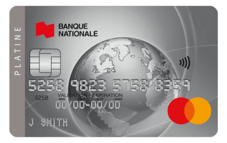 Carte Bnc Platine Mastercard