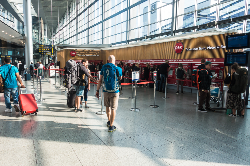 Copenhague Gare centrale hall