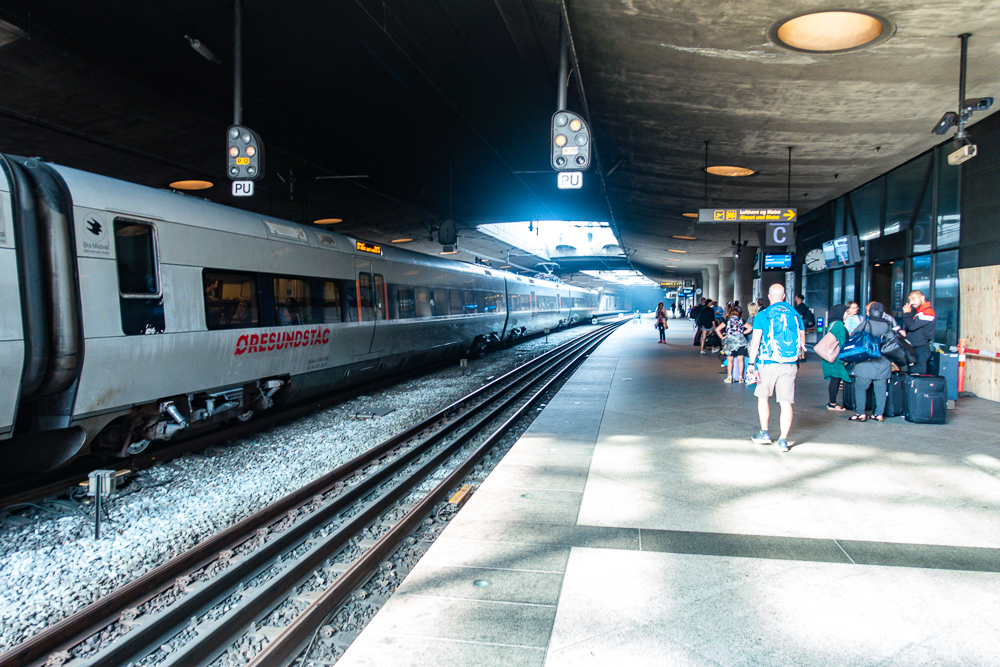 Copenhague Gare centrale quai