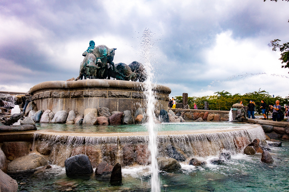 Copenhague Fontaine de Gefion