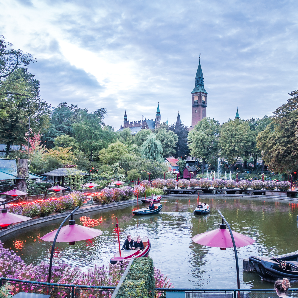 Copenhague Jardins de Tivoli