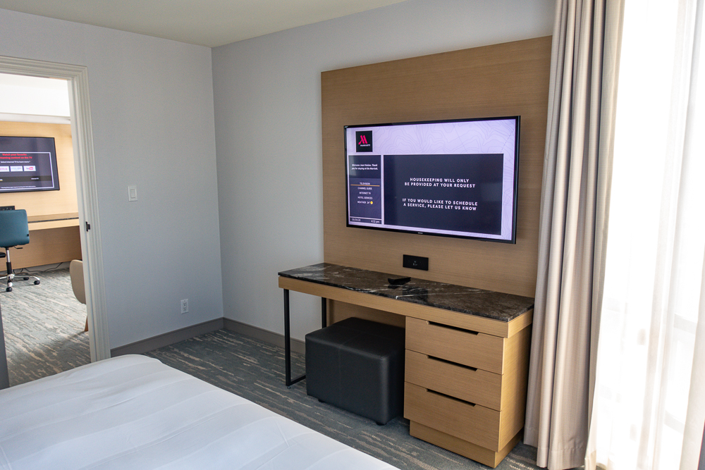 Hotel Marriott Aeroport De Vancouver Chambre