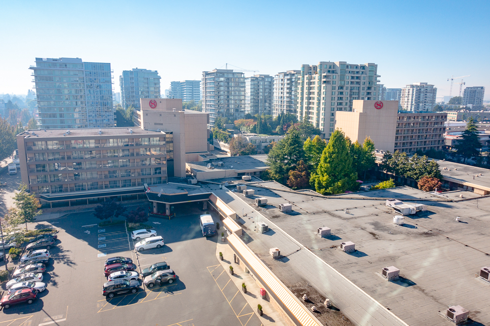 Hotel Marriott Aeroport De Vancouver Vue de la chambre