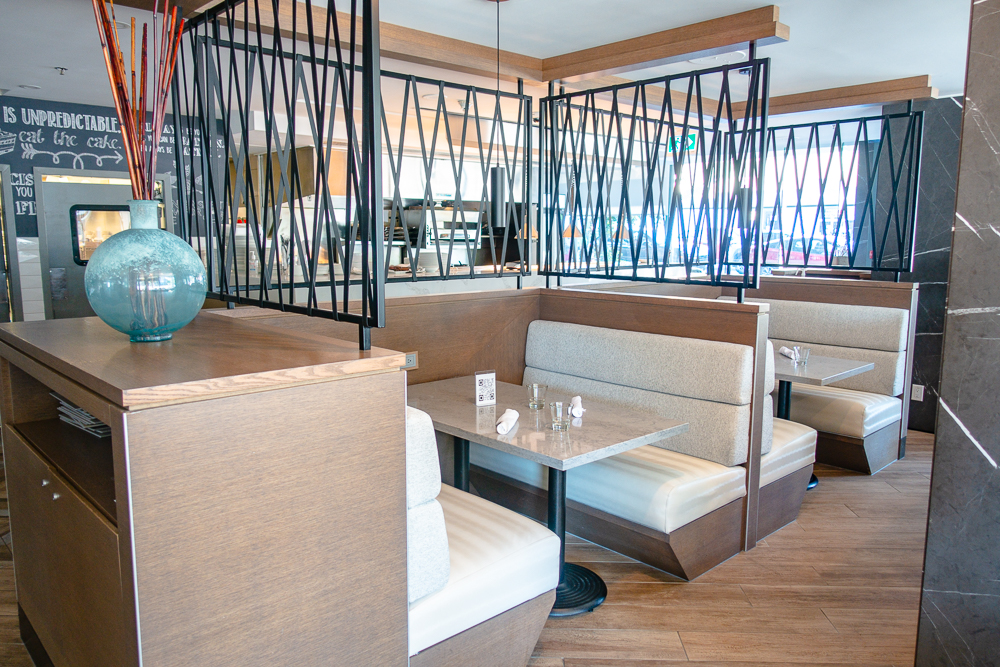 Hotel Marriott Aeroport De Vancouver Salle de restauration