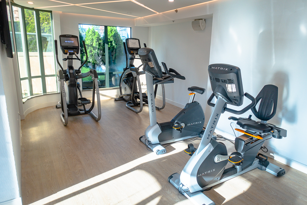 Hotel Marriott Aeroport De Vancouver Salle de sport
