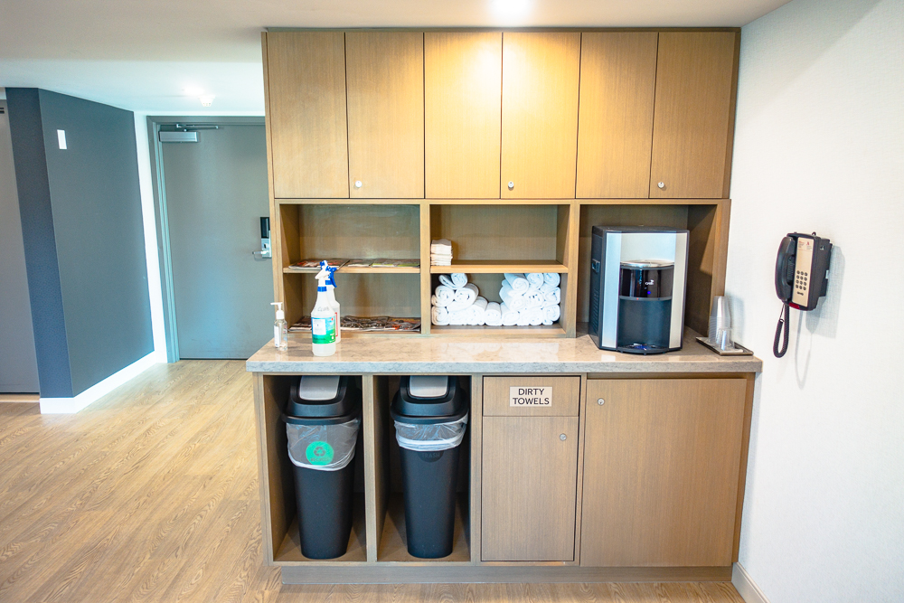 Hotel Marriott Aeroport De Vancouver Salle de sport