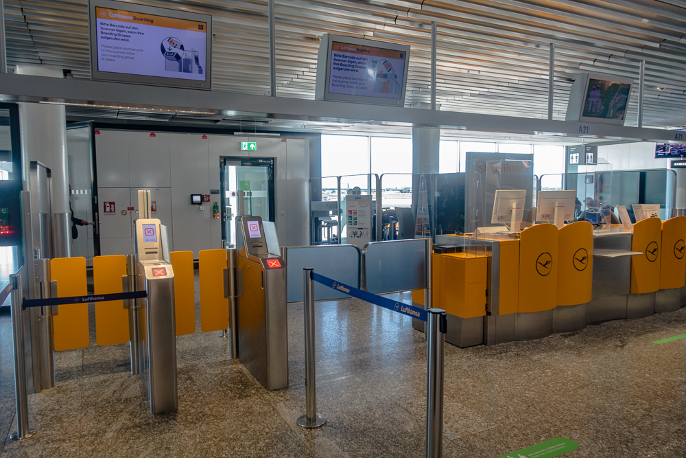 Lufthansa Business Class Europe Covid 02