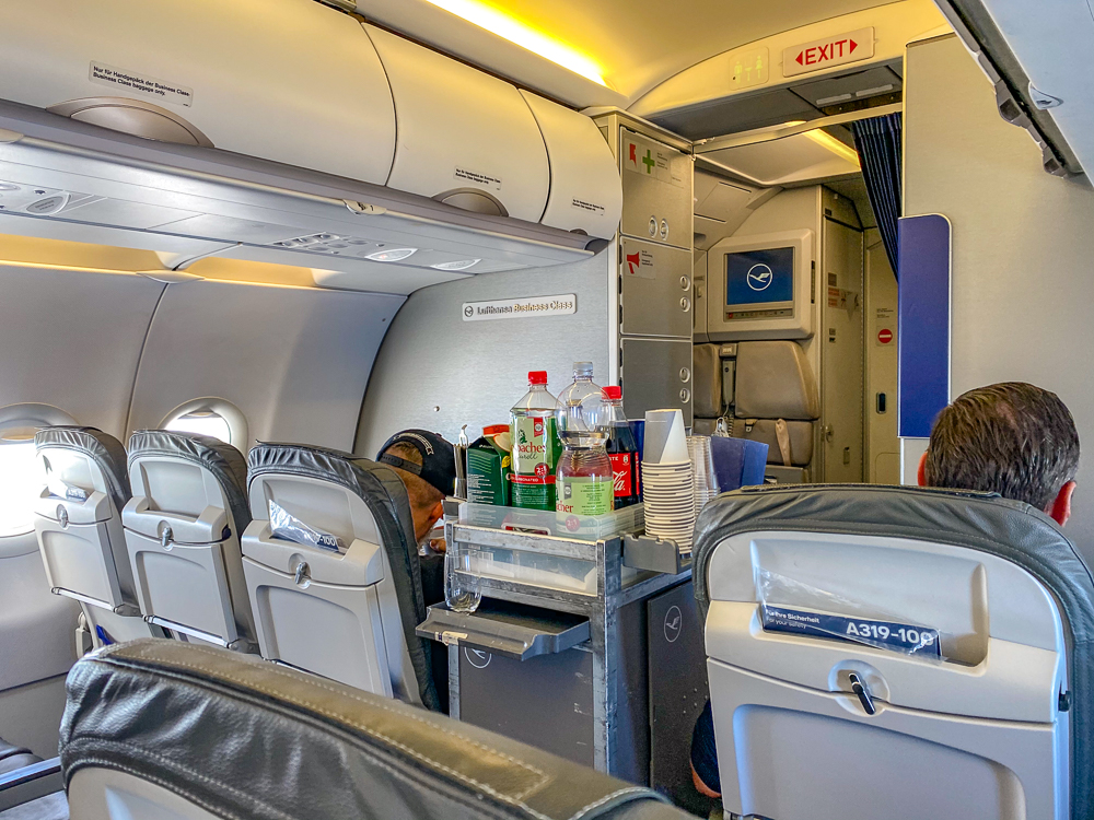 Lufthansa Business Class Europe Covid 11