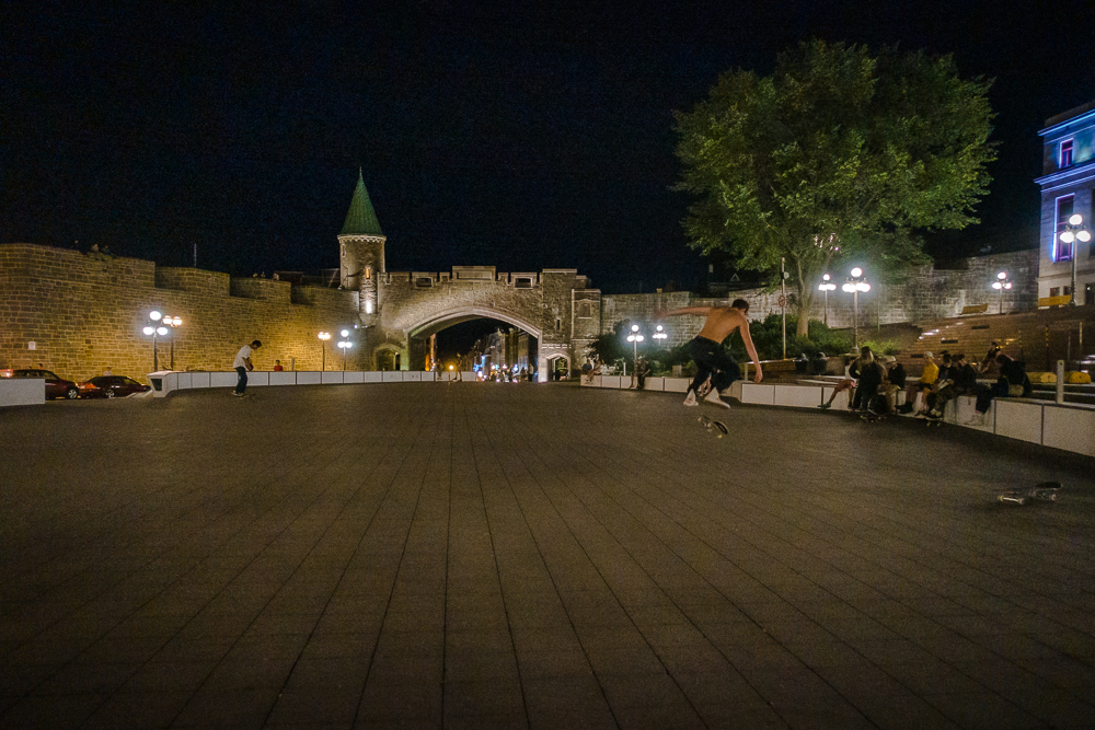 Quebec Place d'Youville Vieux-Québec