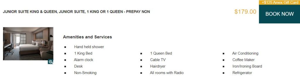 Promo Richmond Vancouver Marriott Details