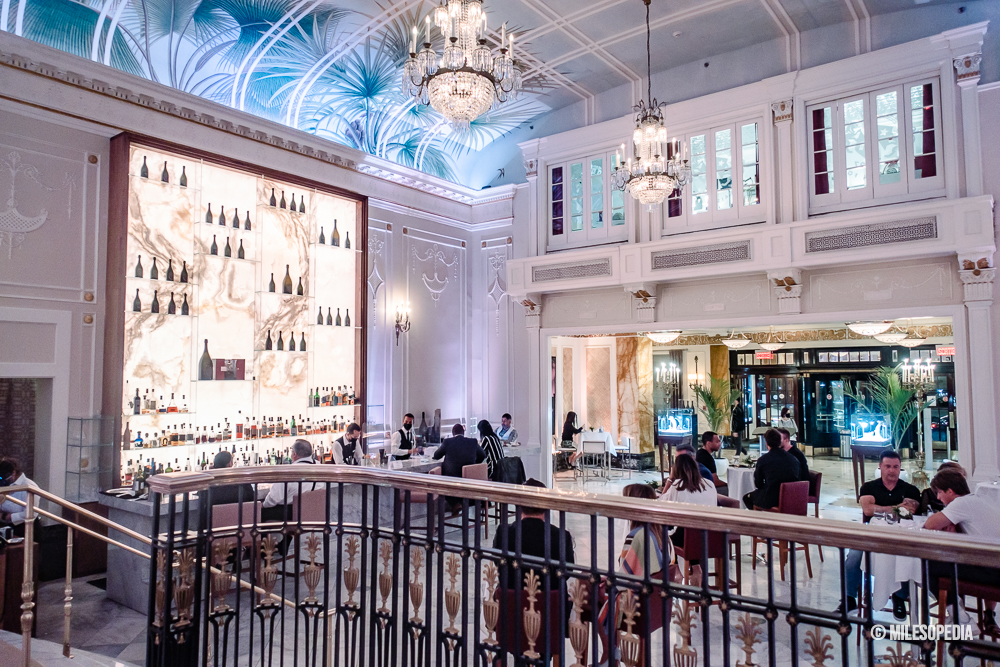 Ritz Carlton Montreal Bar Restaurant La Cour Des Palmiers