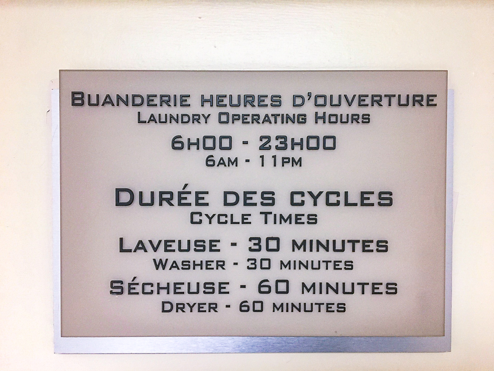 Springhill Suites Vieux Montreal Buanderie