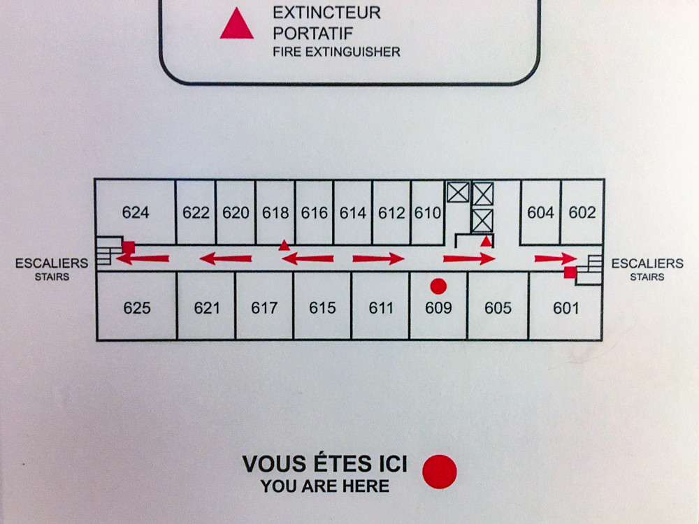Springhill Suites Vieux Montreal Plan 6eme Etage