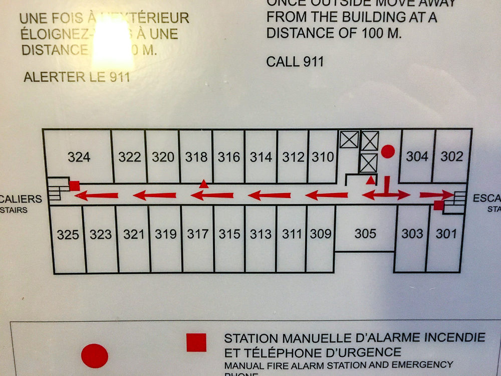 Springhill Suites Vieux Montreal Plan 3ème Etage