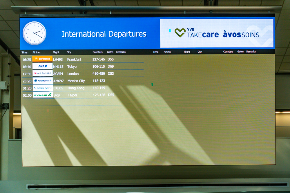 Vancouver International Airport Yvr Covid 19 07