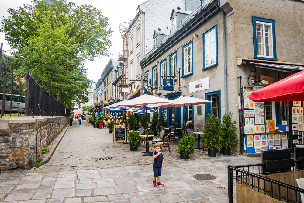 Vieux Quebec Rue Du Tresor