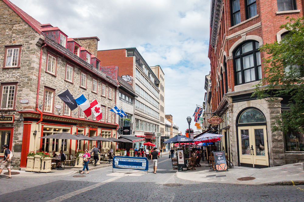 Vieux Quebec Rue Saint-Jean
