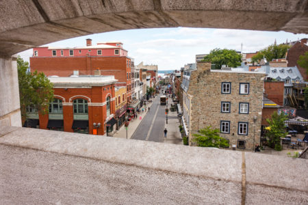 Vieux Quebec Rue Saint Jean